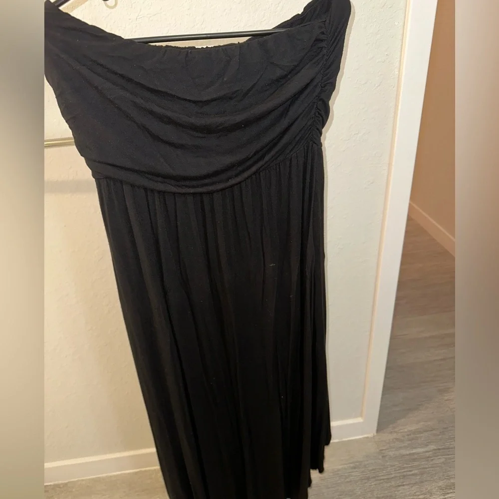 Charlotte Russe Cotton High Low Tube Dress